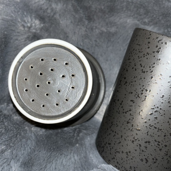 Ceramic Tea Mug Tea Cup black pebble color Like New/ Never Used - Picture 5 of 6